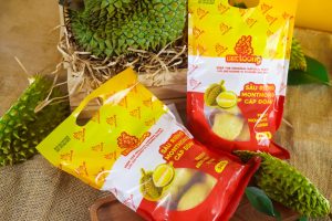 Múi sầu riêng cấp đông BMTLoong giữ nguyên độ béo ngậy.