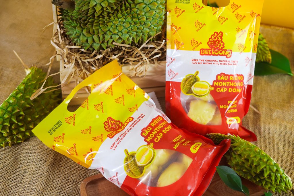 Sầu riêng Monthong cấp đông BMTLoong - Giải pháp thưởng thức sầu riêng chuẩn vị mọi lúc mọi nơi. 