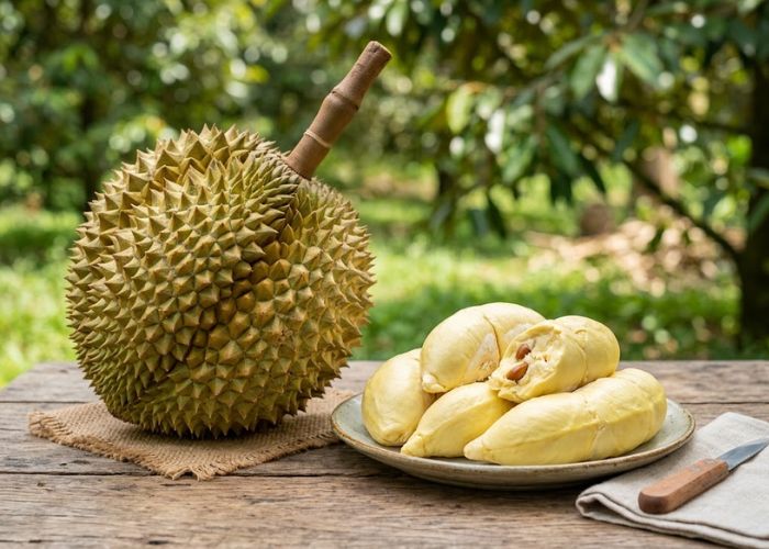 Ưu điểm vượt trội của Monthong là tỷ lệ hạt lép lên đến 90%, mang lại phần thịt quả dày dặn. 